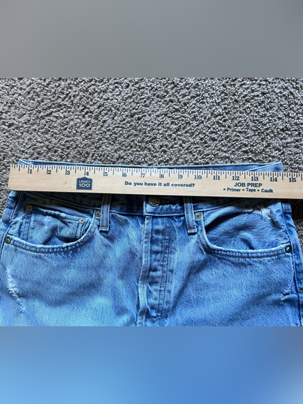 AGOLDE 90s Mid Rise Loose Fit Distressed Jeans in Fall Out Light Wash Size 27 - Picture 8 of 10
